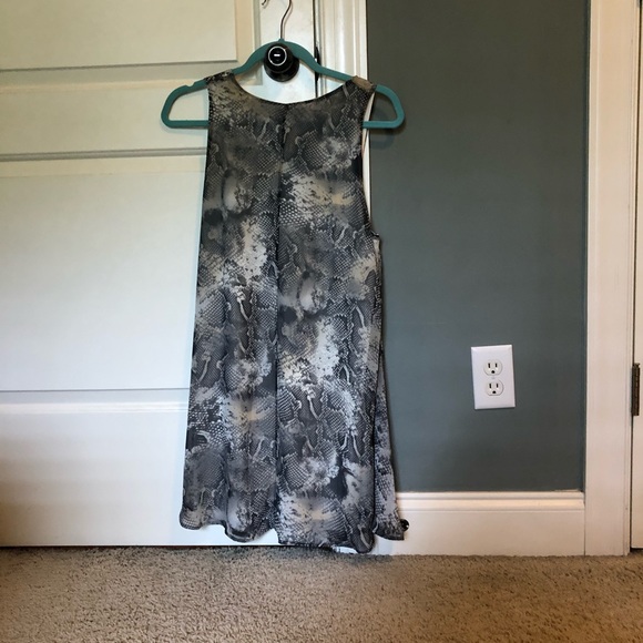 Flowy Snakeskin Dress - Picture 2 of 2